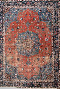 A CARPET, oriental, antique, 280x382 cm.