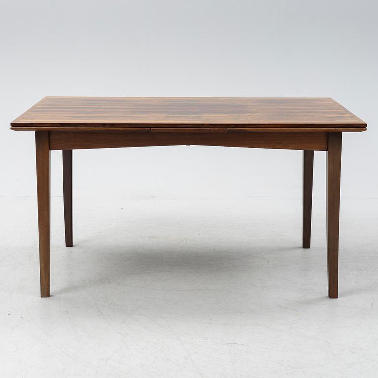 Poul Hundevad & Kai Winding, stolar 4 st, Hundevad & Co, Danmark, 1960-tal. Matbord, Danmark, 1960-tal.