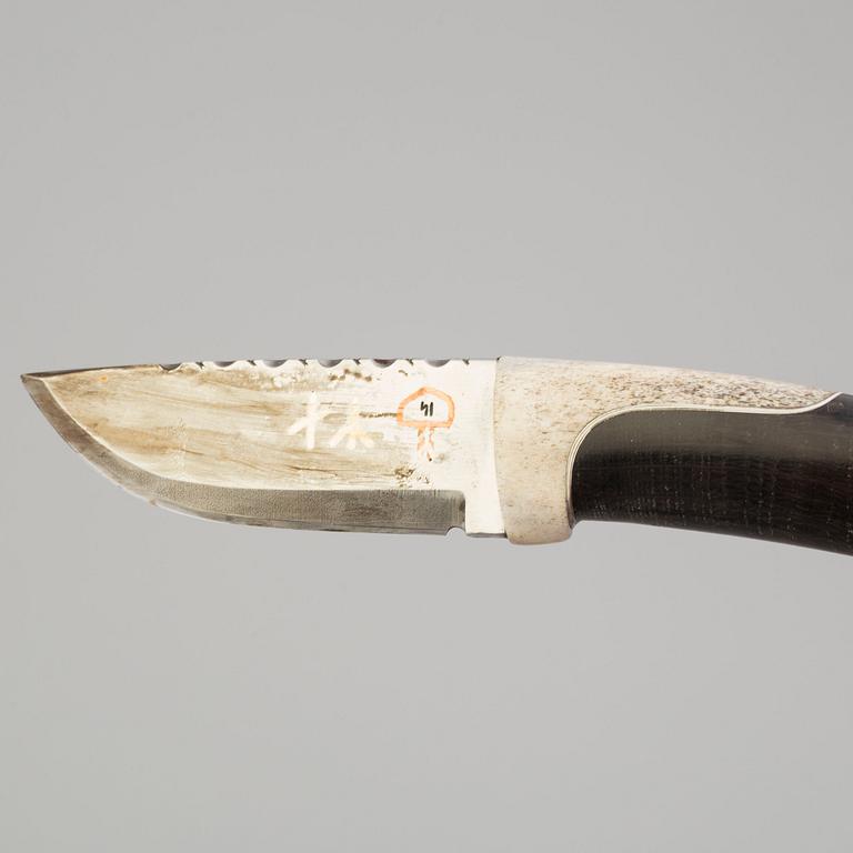 A contemporary knife by Andrzej Rybak.