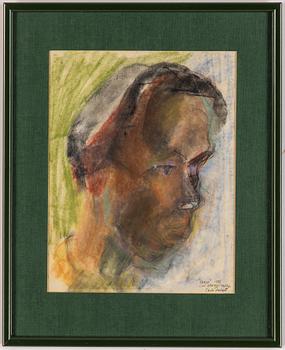 SIRI DERKERT, pastell, signed and dated 1932.