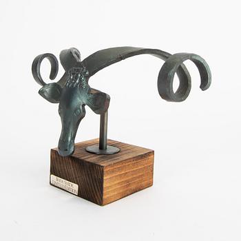 Bertil Vallien,  skulptur numrerad metall.