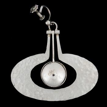 SMYCKESSET, sterling silver, Tapio Wirkkala, Hopeakeskus, Finland, 1975. Totalvikt 20,5g.