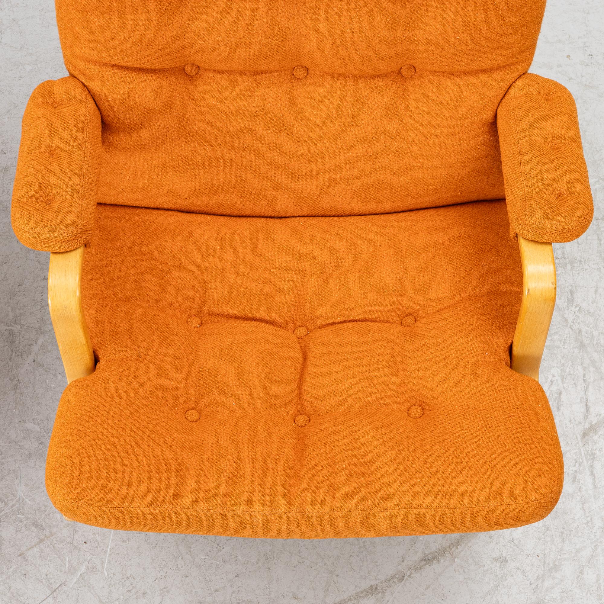 Bruno Mathsson, a pair of 'Ingrid' armchairs, Dux.