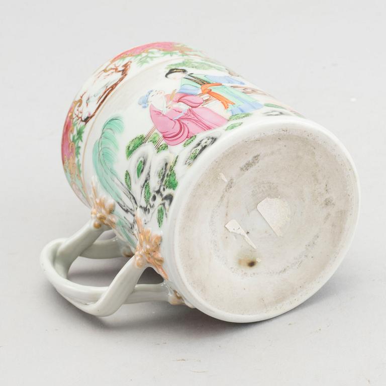 TALLRIKAR 2 st samt MUGG Kina 17-1800-tal porslin.
