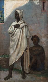 LOUIS HIPPOLYTE MOUCHOT, oil on canvas, signed and dated 76.