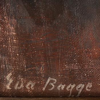 EVA BAGGE, olja på duk, signerad.