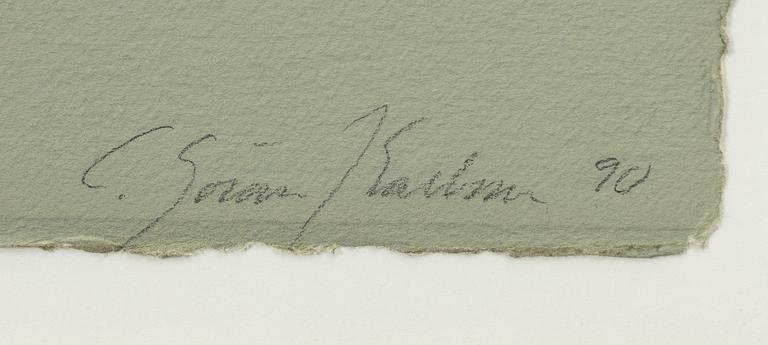 C Göran Karlsson, "Landskap".