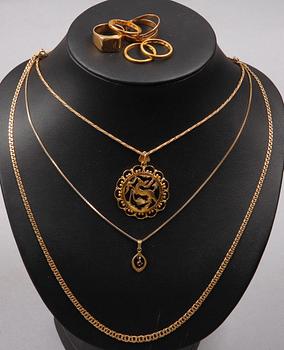 PARTI GULD, 18 K, 40 g.