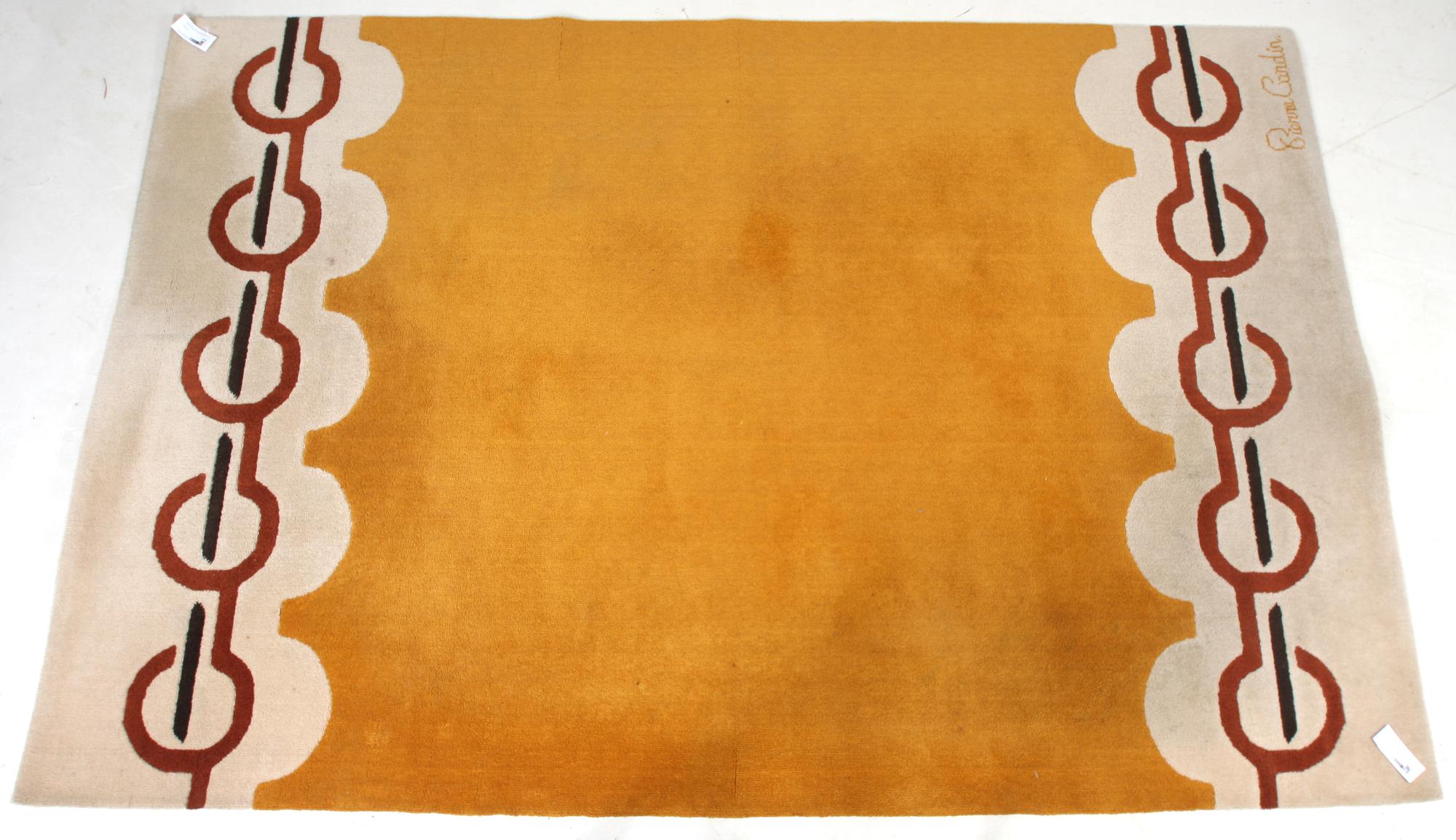 MATTA, flossa, Pierre Cardin för SCANDINAVIAN FOLKLORE CARPETS APS, Danmark, 270 x 183.