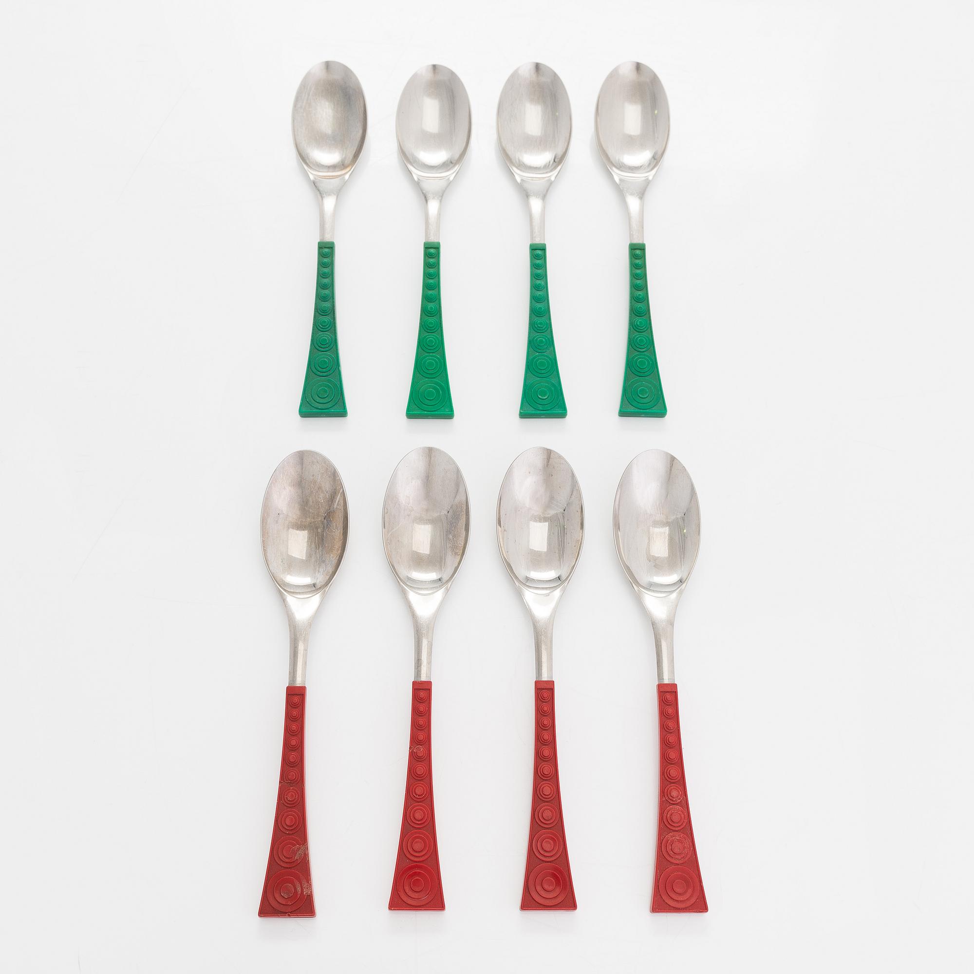 Nanny Still, bestick, 37 st, "Colorina", Hackman, Finland 1970-tal.