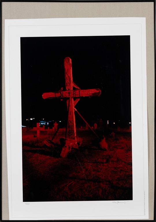 Carl Michael von Hausswolff, c-print, signed 16/25.