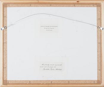 ALFRED WILLIAM FINCH, färglitografi, Frenckellska Tryckeri Aktiebolaget. Signerad.