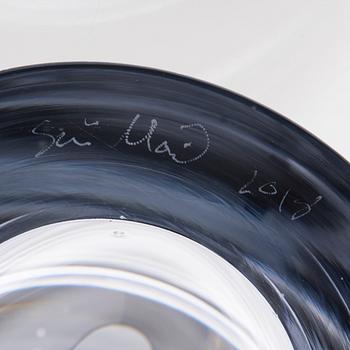 SINI MAJURI, glasskulptur, signerad Sini Majuri 2018.