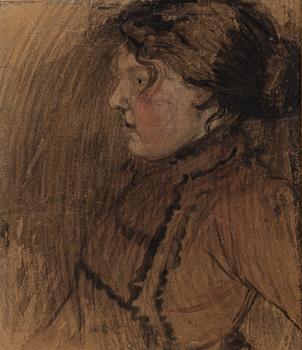 Helmer Osslund, Portrait of a Lady.