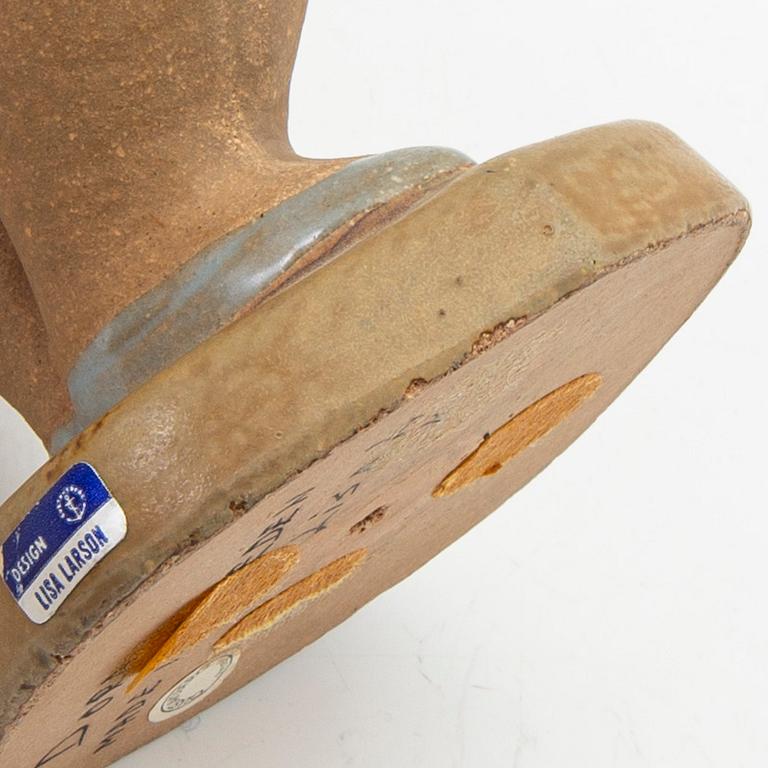 Lisa Larson, figurin, stengods, "Dora", ur serien "ABC-flickor", Gustavsberg.