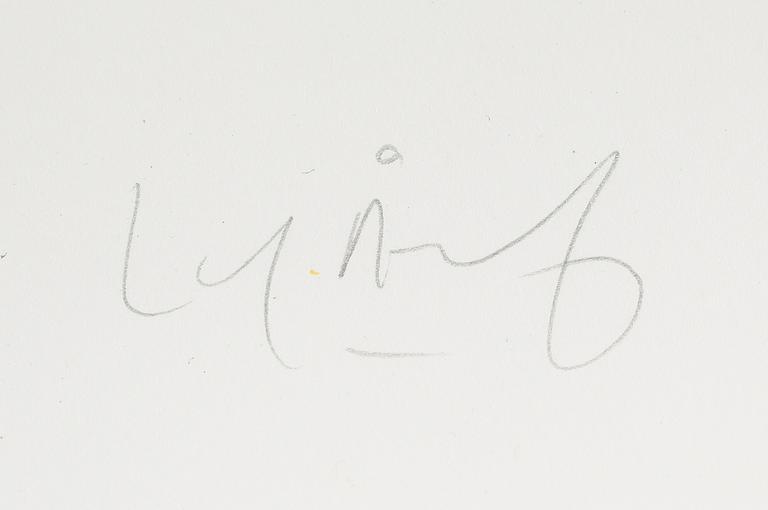 LASSE ÅBERG, färglitografi, signerad, numrerad 592/2000.
