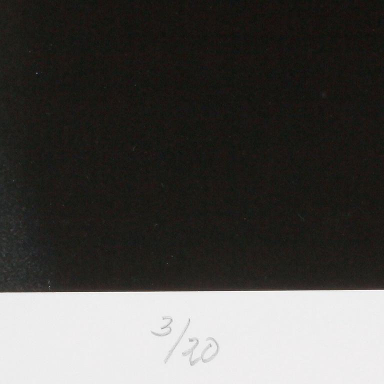 RALF TURANDER, fotografi, sign o dat 2007, numr 3/20.