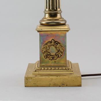 BORDSLAMPA, 1800-talets andra hälft.