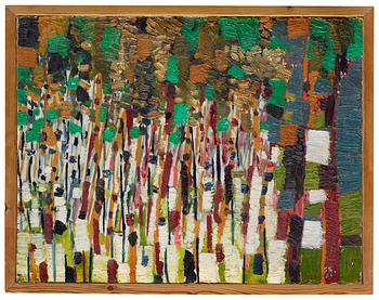 193. Torsten Renqvist, Birch trees.