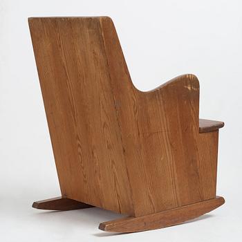 Axel Einar Hjorth, gungstol, "Lovö", Nordiska Kompaniet, 1930-tal.
