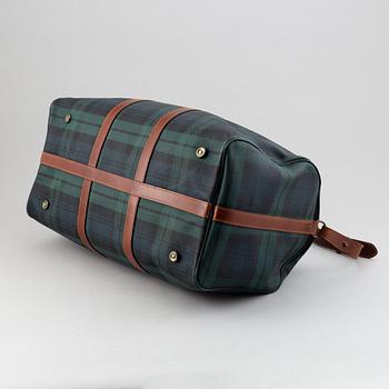 Ralph Lauren, a canvas weekend bag.