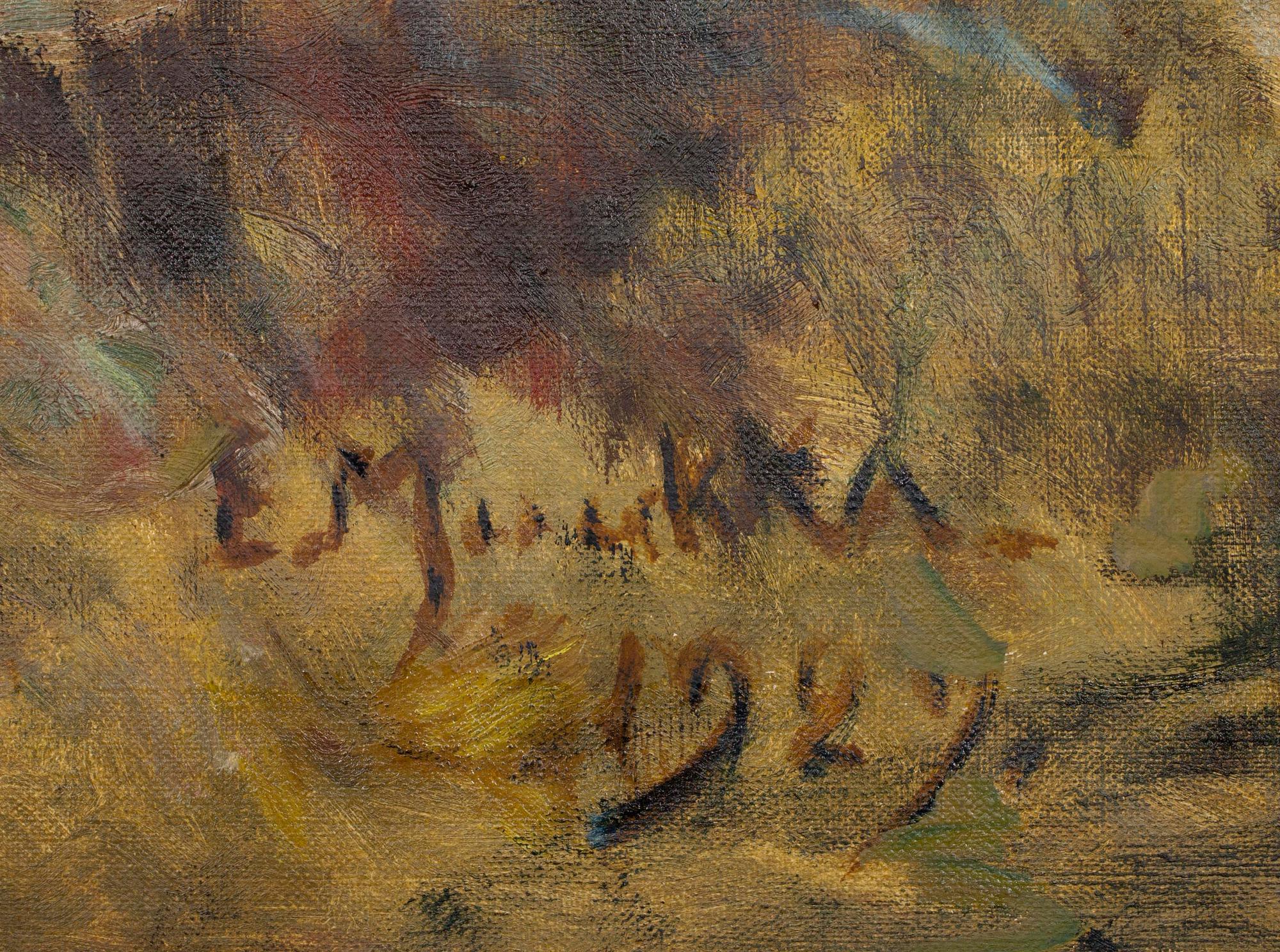 ELIAS MUUKKA, olja på duk, signerad och daterad 1929.