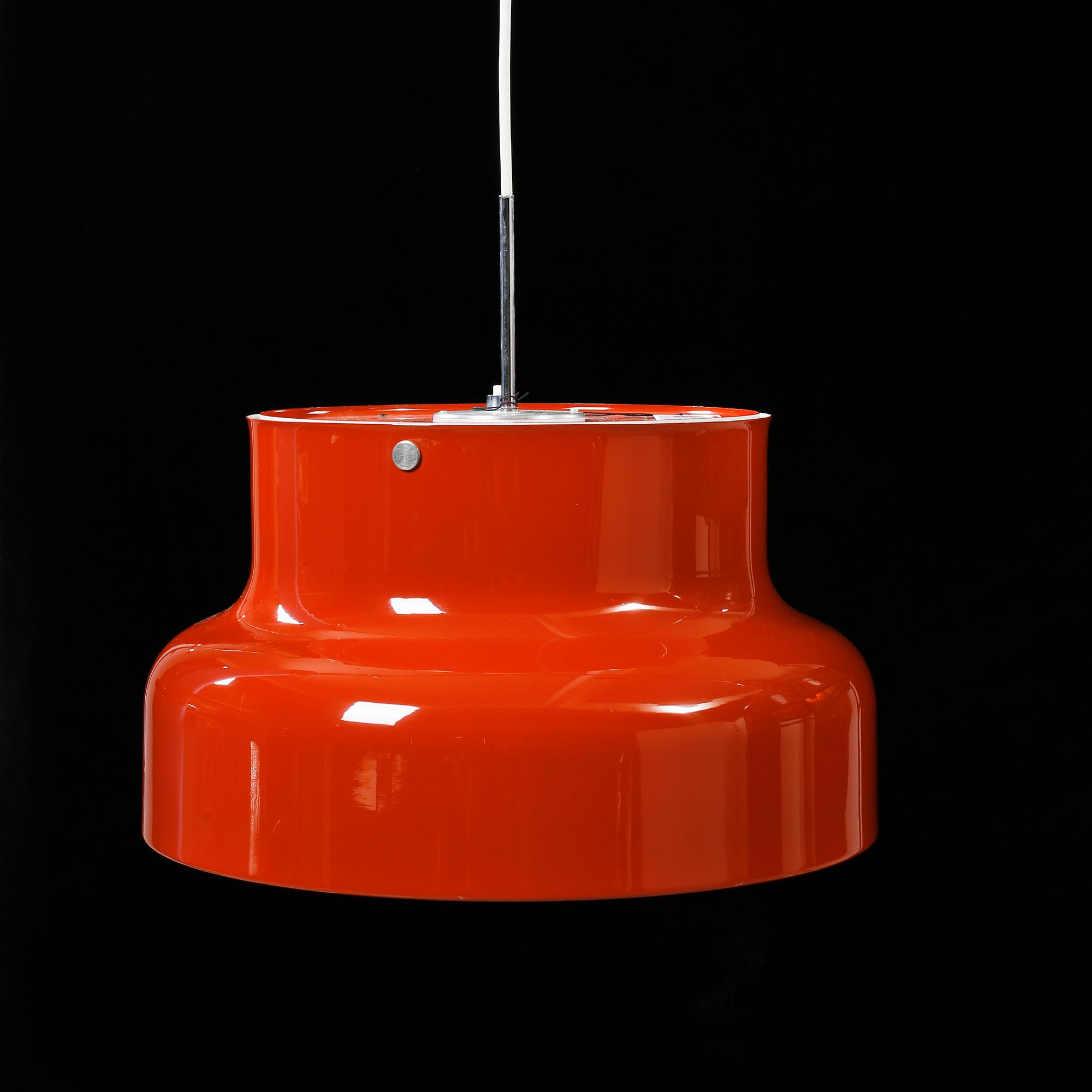 TAKLAMPA, "Bumling", Anders Pehrson, Ateljé Lyktan, Åhus, 1900-talets andra hälft. Höjd ca 30 cm.