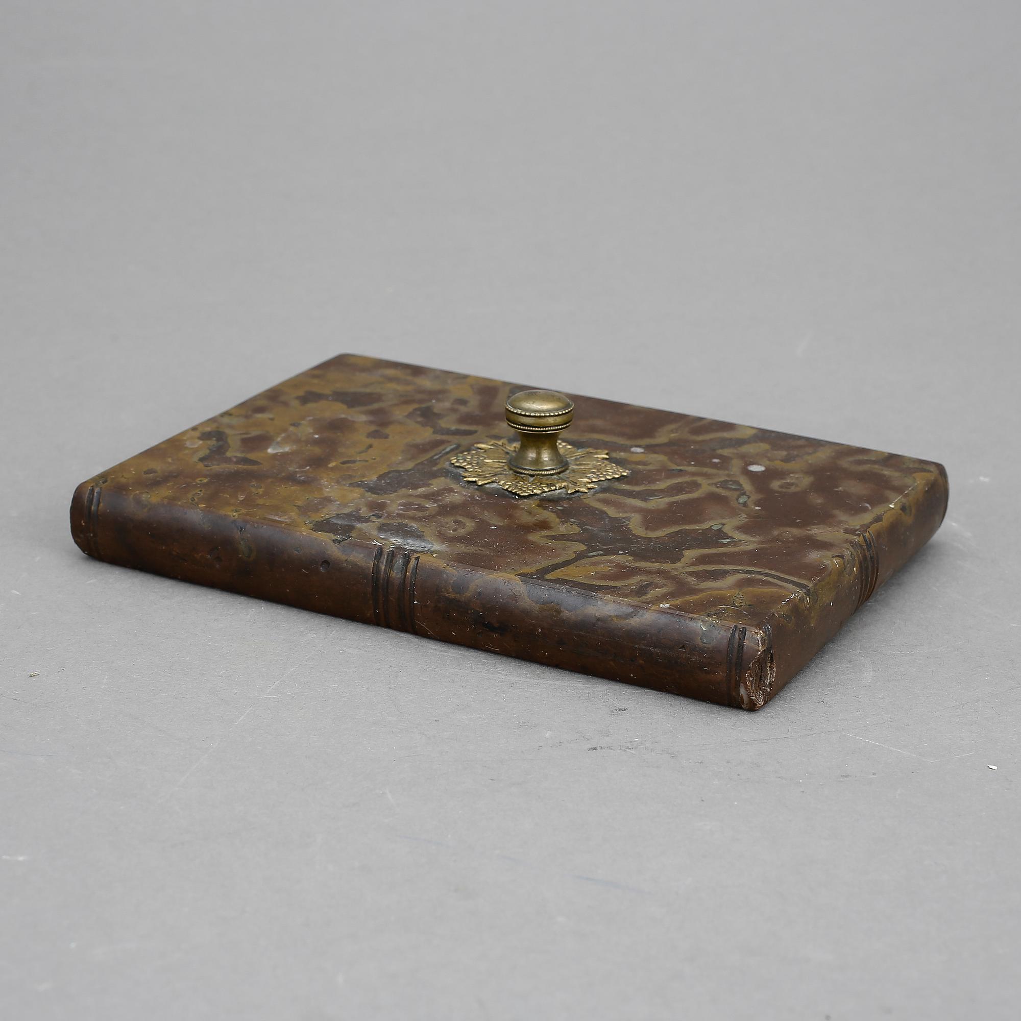 BREVPRESS, kalksten, 1800-tal.