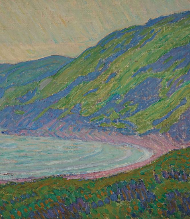 Fritz Lindström, Coastal Landscape.