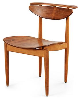 77. A Finn Juhl palisander and beech chair, by Bovirke, Denmark 1950's-60´s.