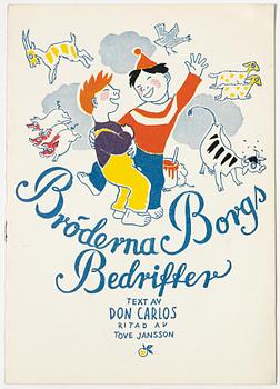 Tove Jansson, Don Carlos & Tove Jansson, "Bröderna Borgs bedrifter".