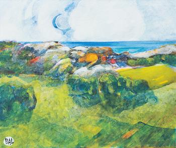 Bengt Arne Linderos, oil on canvas, signed.