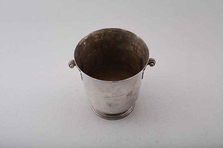 VINKYLARE, nysilver, Ercuis, 1900-talets första hälft.