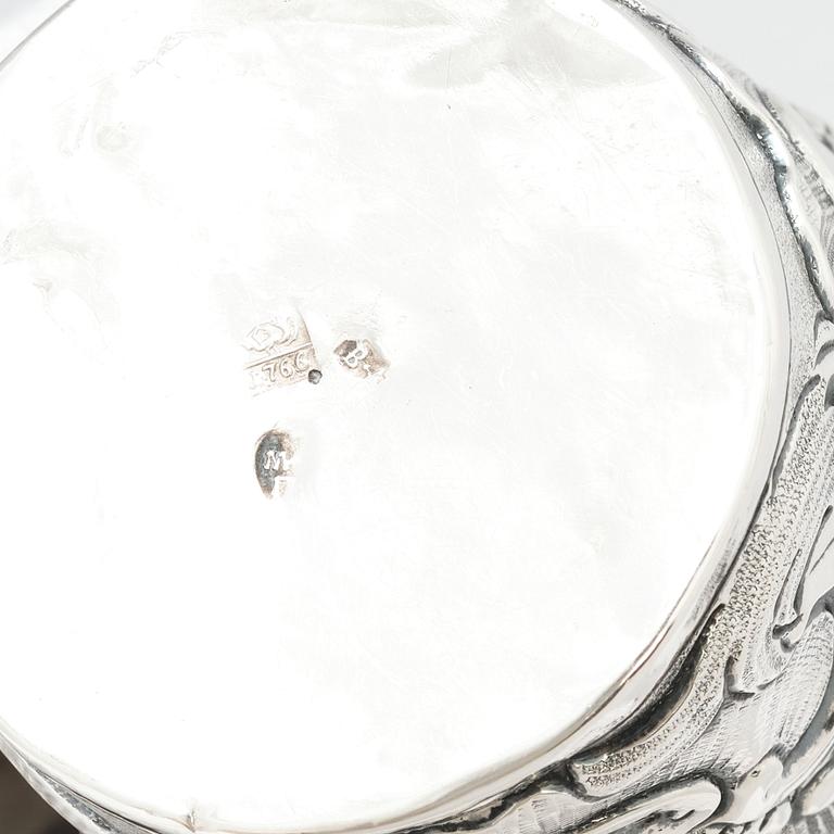 A Russian silver beaker, mark of Feodor Petrov, Moscow 1766.