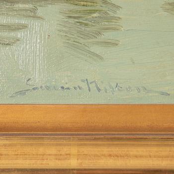 Severin Nilson, By the lake.