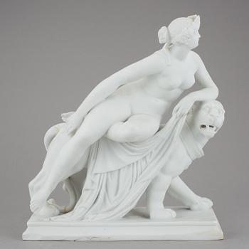 FIGURIN, parian, KPM, Berlin, 1900-talets början.