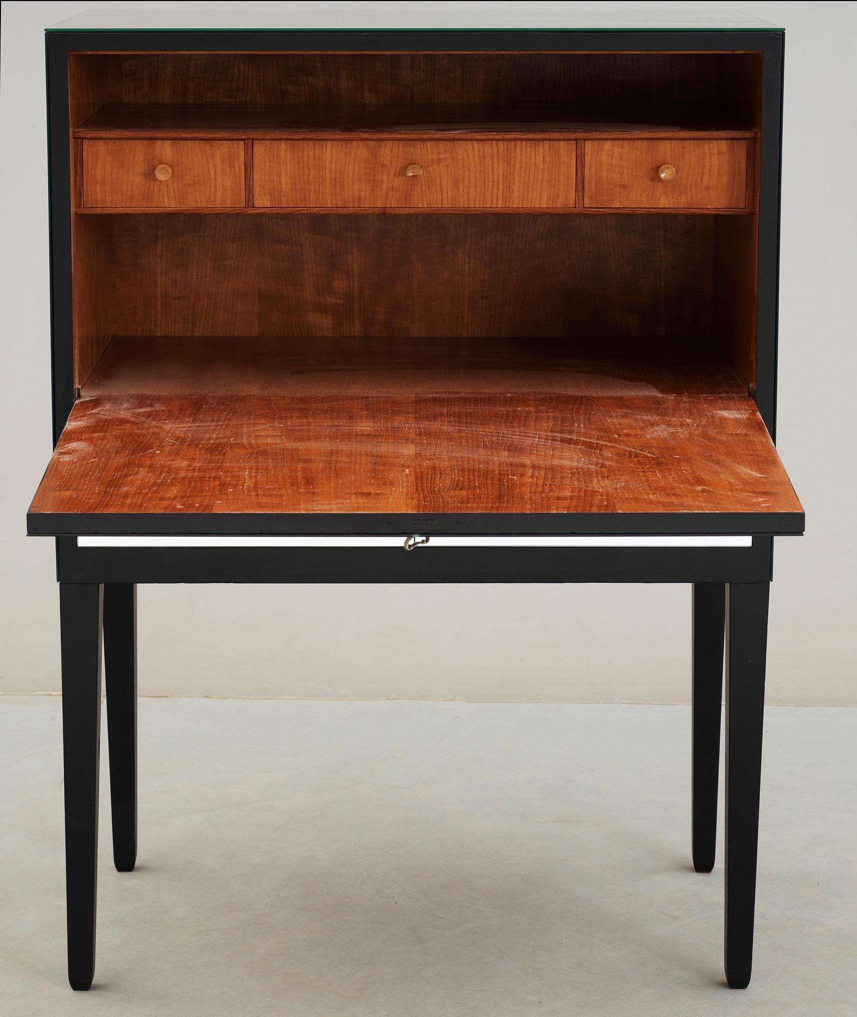 SKRIVSKÅP / SPEGELSKÅP, 1940-tal.