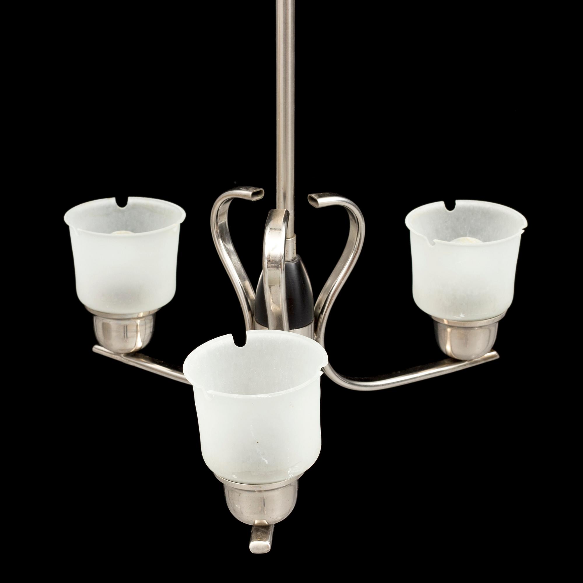 TAKLAMPA, Art Deco, 1930-tal. Höjd ca 60 cm.