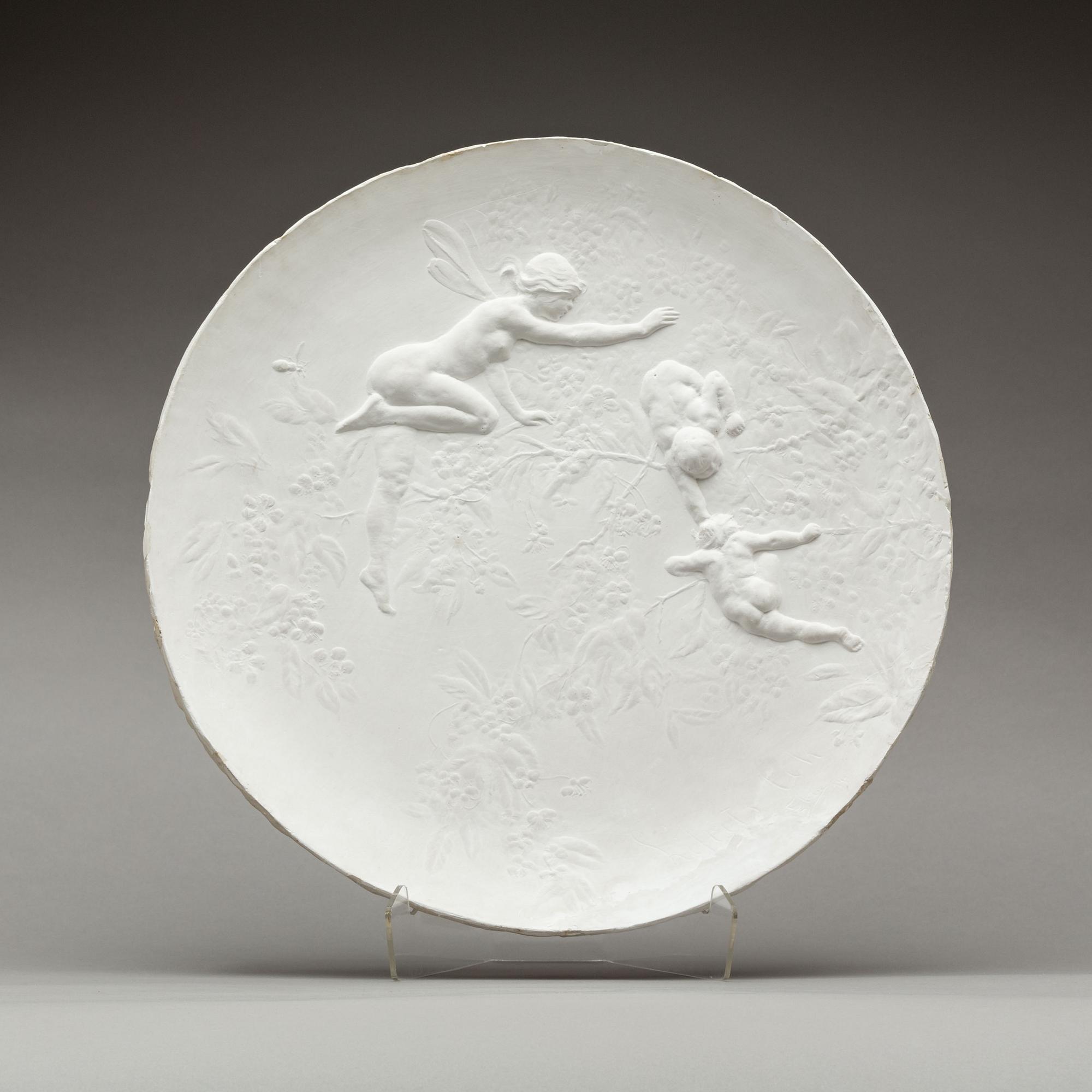 AXEL EBBE, gips, signerad och daterad -14.