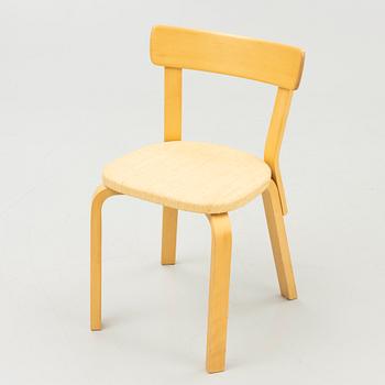 Alvar Aalto, chairs, 4 pcs, model 69, Artek, Finland, second half of the 20th century.