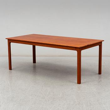 A 1960-70's teak coffee table.