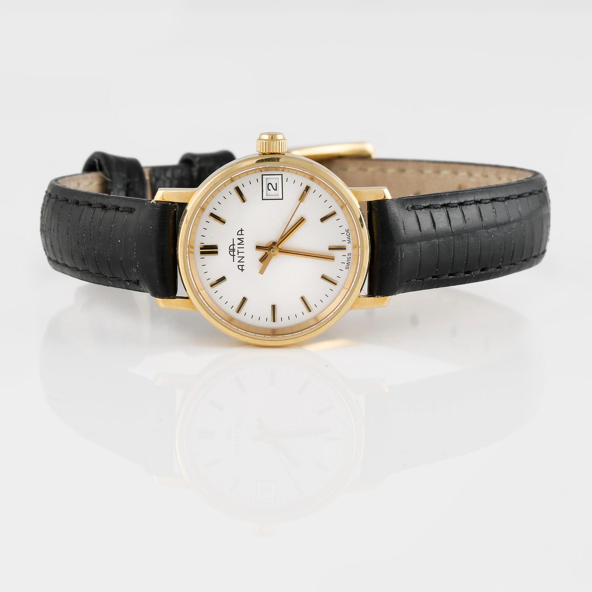 ARMBANDSUR, Dam, 18 k guld, Antima.