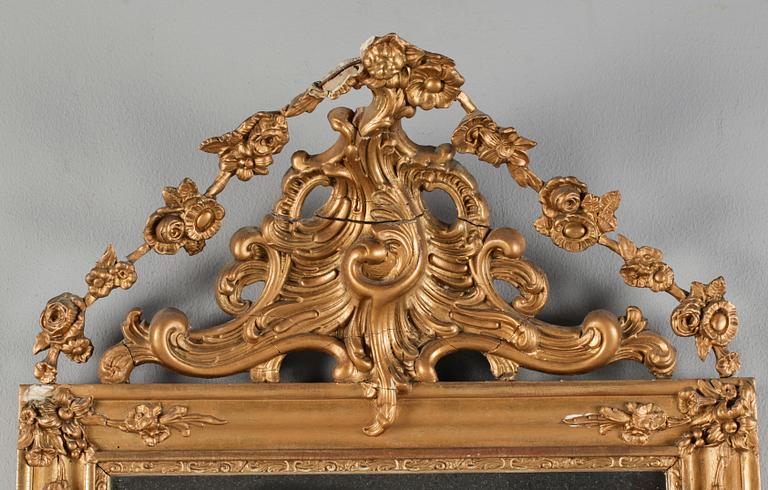 SPEGEL, rokokostil, E. Ohlin, Wadstena, 1800-talets andra hälft.