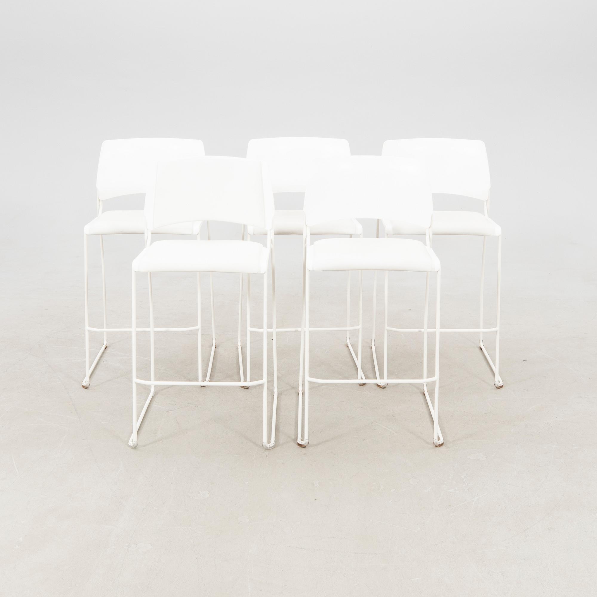 Bar stools, 5 pcs "Ados" Akaba.