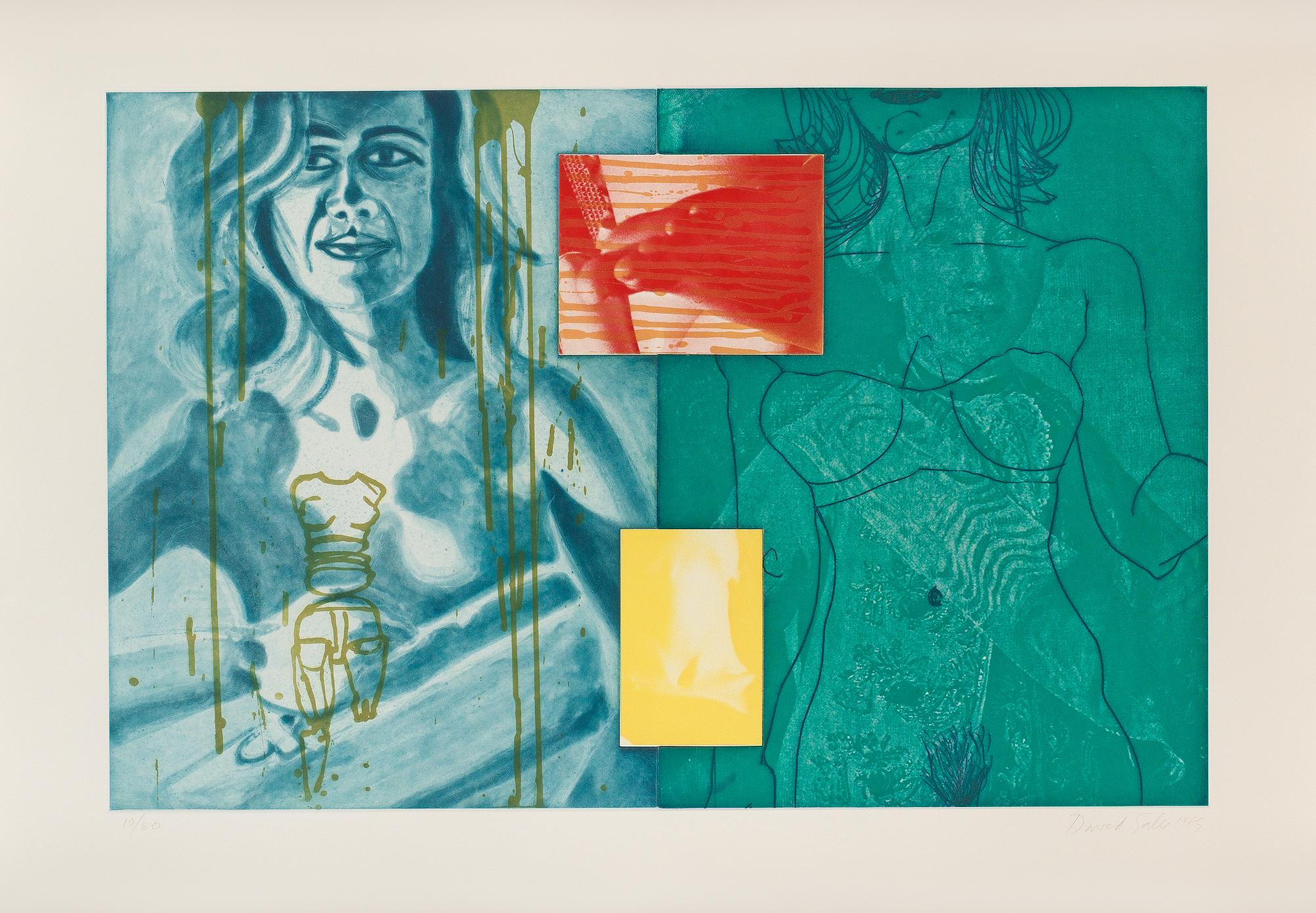 David Salle, "Canfield Hatfield 8".