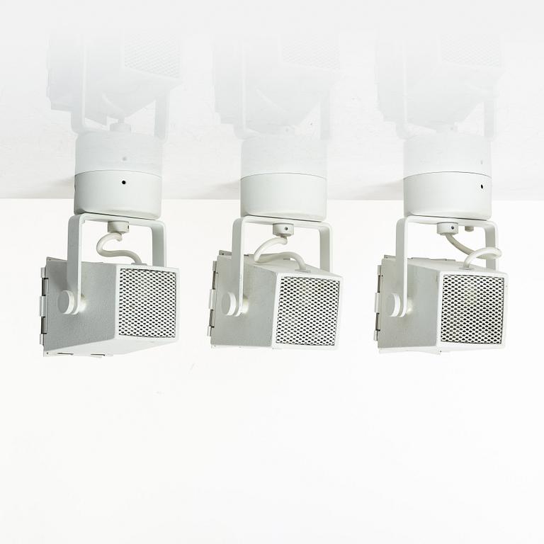 Thomas Bernstrand & Mattias Ståhlbom, a set of three 'Foto' spotlights, 2007.