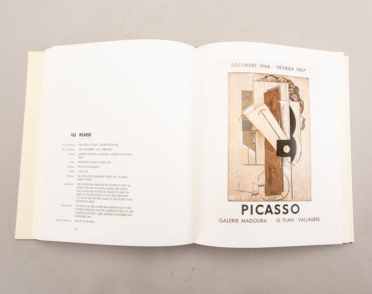 Books, 4 vol, "Picasso in his Posters", Luis Carols Rodrigos Arte Ediciones, Barcelona, ​​1992.