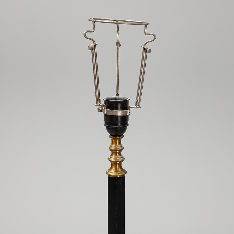 A Böhlmarks model 2755 floor light, 1920's/30's.
