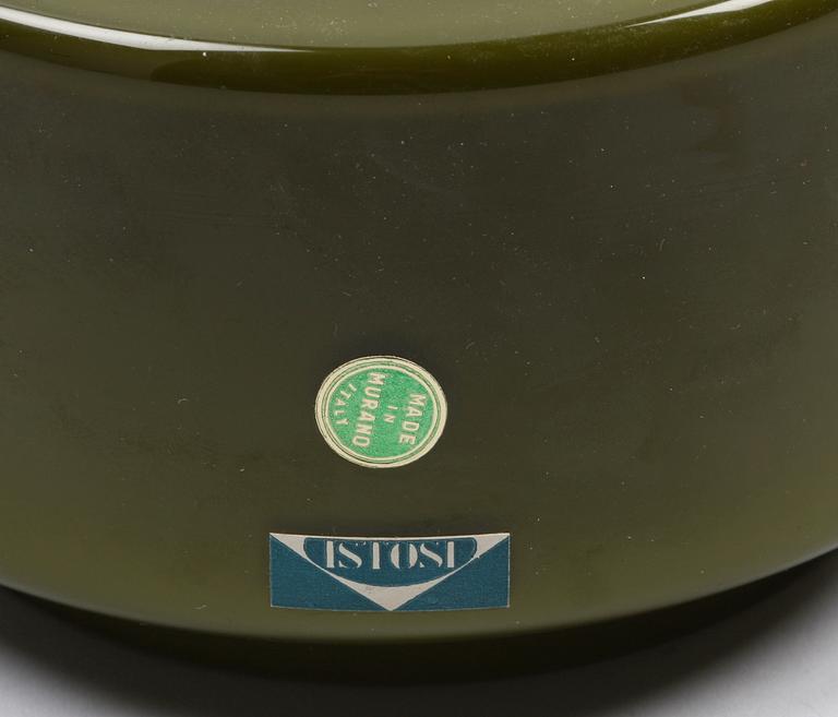 BORDSLAMPA, glas. Vistosi, Murano, Italien.