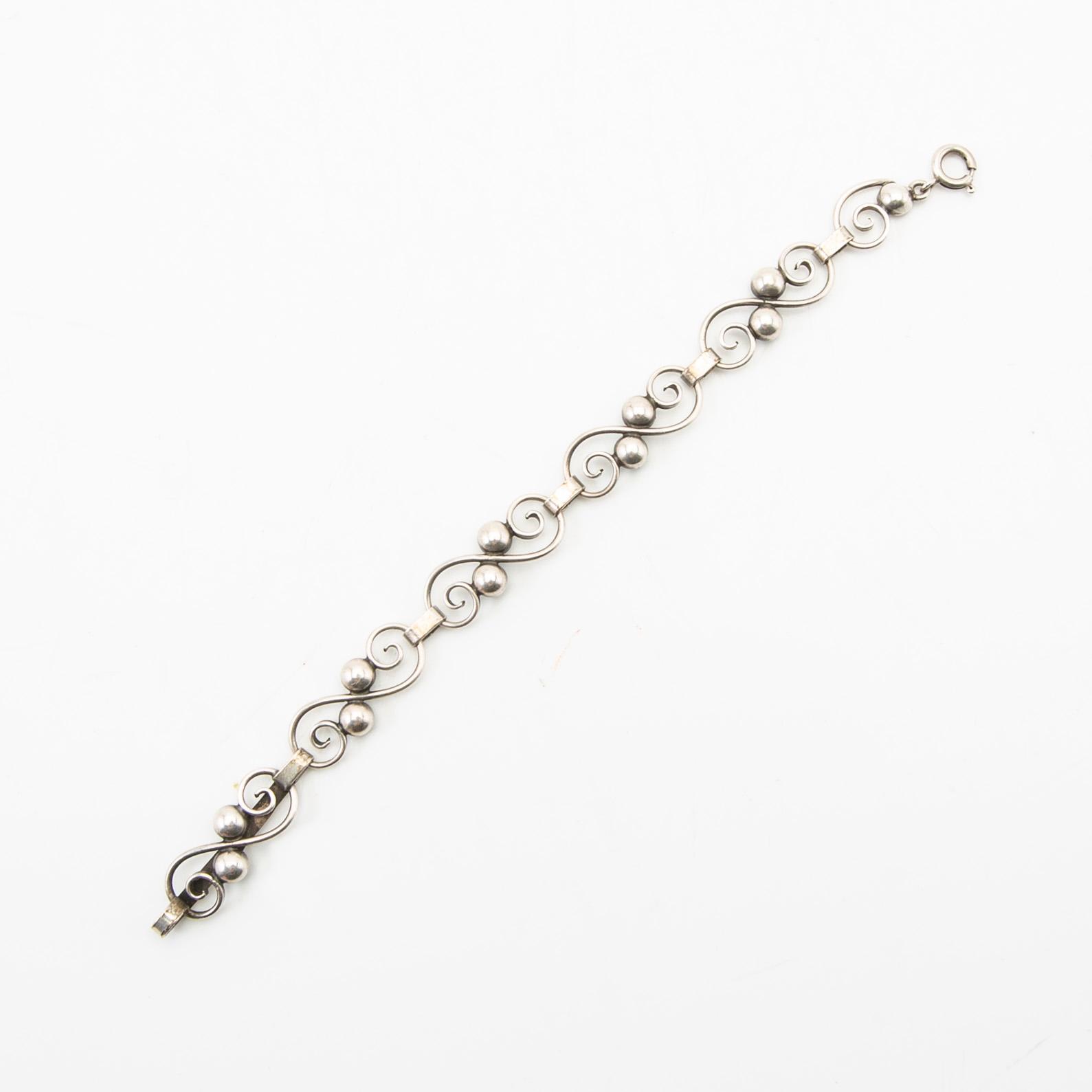 Bracelet, silver.